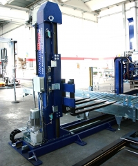 Gallery Pallet stacking device