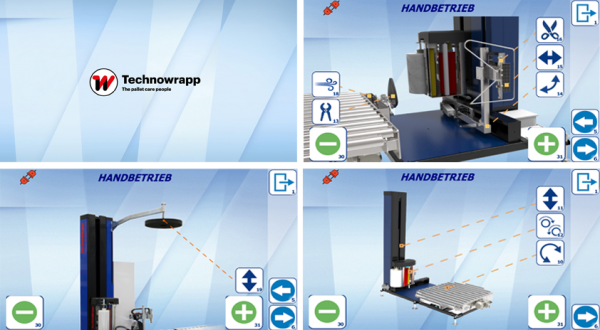 P60 Bediener-display mit benutzerfreundlicher GUI-schnittstelle